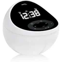 Годинник настільний з радіо Technoline WT500 Black/White (WT500) - мініатюра 2