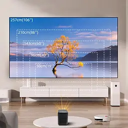 Проектор 4k Android X10 Black - мініатюра 3