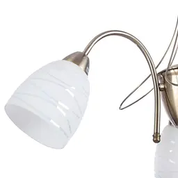 Люстра стельова Brille E14 40W BZ (LK-527C/3) - мініатюра 3