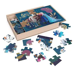 Пазл Disney Frozen дерев'яний 3 в 1 (SM98297/6066795) - мініатюра 6