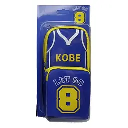 Пенал-косметичка Спорт. Майка, 2 змійки, PVC, 7174 (В асортименті)