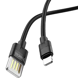 USB Cable Hoco U55 Outstanding Lightning Black 1m - мініатюра 2