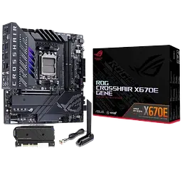 Материнська плата Asus X670E ROG Crosshair GENE Socket AM5 (ROG CROSSHAIR X670E GENE) Б/В - мініатюра 1
