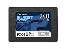 SSD-накопичувач Patriot Burst Elite 240 GB (PBE240GS25SSDR)