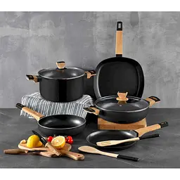 Сковорода-гриль Bergner Earth black 28 см (BG-34625-BK) - мініатюра 6