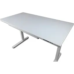 Комп'ютерний ігровий стіл Barsky StandUp White Glass (BST-12new) [111787] - мініатюра 3