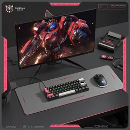 Клавіатура Onikuma ігрова бездротова G-55X з RGB підсвіткою 3 режими підключення Bluetooth - мініатюра 7