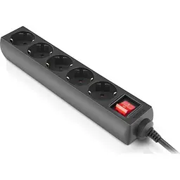 Мережевий фільтр живлення REAL-EL RS-PROTECT M 10m, black (EL122300037) - мініатюра 4