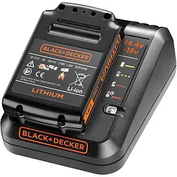Зарядний пристрій + акумулятор Black+Decker 14.4-18В 1A (BDC1A15) [119566] - мініатюра 4