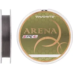 Шнур Favorite Arena PE 4x 150 m #0.175/0.071 mm 3.5lb/1.4 kg Чорний (1013-1693.10.88)