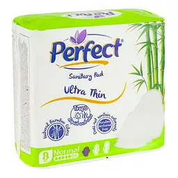 Прокладки ультратонкі Perfect Natural Ultra Thin Normal 8 шт. - мініатюра 2