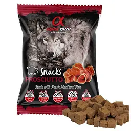 Напіввологі Ласощі з прошутто для собак Alpha Spirit Snacks Prosciutto - мініатюра 5