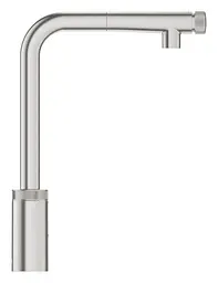 Змішувач для кухні з висувним виливом Grohe Minta Smartcontrol 31613DC0, Нержавіюча сталь - мініатюра 3