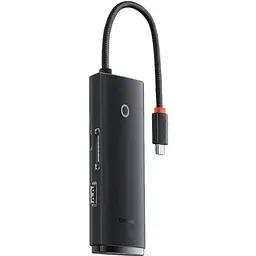 Хаб-адаптер - кардрідер Baseus Lite Series 6-Port Usb-C Hub WKQX050001