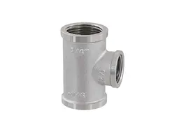 Трійник RAFTEC 3/4"Вх1/2"В-3/4"В латунь, ВВВ, DN20х15х20, нікель, TVVV020102 - мініатюра 3