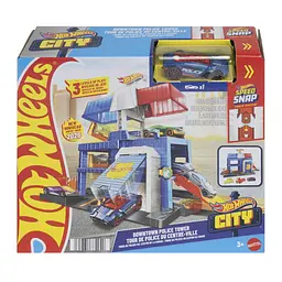 Ігровий набір Hot Wheels Поліцейська вежа в місті (JHL74) - мініатюра 5