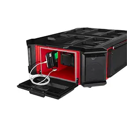 Радіоприймач акумуляторний із зарядним пристроєм PACKOUT MILWAUKEE M18 PRCDAB+-0 - мініатюра 7