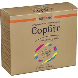 Цукрозамінник Істок-Плюс Сорбіт натуральний 500 г