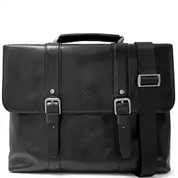 Чоловічий портфель з натуральної шкіри Tony Perotti Italico 9225G-38 (90415) Чорний