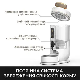 Смарт-годівниця Mova Nutripal 10 Ultra (PF20A) - мініатюра 4