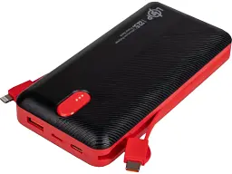 Зовнішній акумулятор (Power Bank) Logicpower PQ24 22.5W 20000mAh Black (LP31339) - мініатюра 5