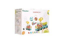 Дитячий музичний паровозик Baby Team 2 в 1 (8910) - мініатюра 8