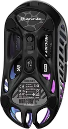 Мышь GravaStar Mercury X Pro 8K RGB Itnerstellar Silver (GSXPRO_GRY) - миниатюра 3