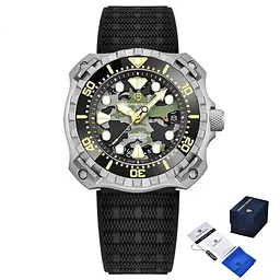 Чоловічий наручний годинник YN009 Silver-Camo Pagani Design acs0031091 - мініатюра 1