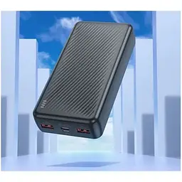 Зовнішній акумулятор Borofone BJ56A Graceful 22.5W + 20W 20000 мАг чорний 6941991111822 - мініатюра 3