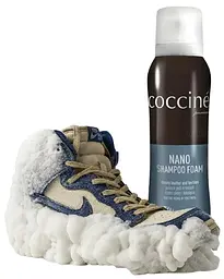Піна очисник для взуття Coccine nano shampoo foam 150мл