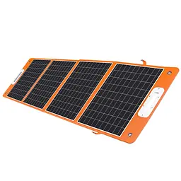 Сонячна панель портативна TSP-18V-100W Monocrystalline PD65W+QC3.0 (1USB-A/1C) Black Epik teh0029316