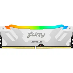 Модуль пам'яті DDR5 Kingston FURY Renegade RGB 2x24GB 8000MHz White/Silver (KF580C38RWAK2-48) [175477] - мініатюра 3