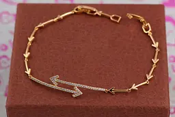 Браслет Xuping Jewelry вектор 17.5 см золотистий