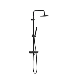 Душова система з виливом Damixa Scandinavian Pure з полицею black 936730300