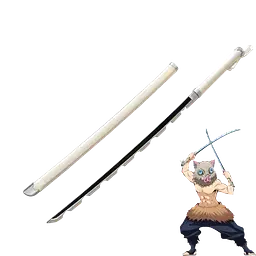 Катана Клинок, що розсікає демонів Іноске Хашибіра Demon Slayer Katana Hashibira Inosuke 104 см K DS HI