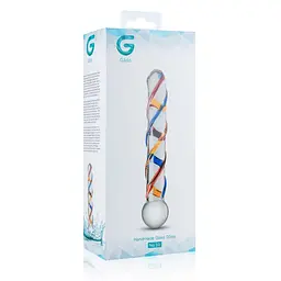 Скляний дилдо Gildo Glass Dildo No. 10 - мініатюра 3