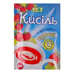 Кисіль Еко Суниця 90 г
