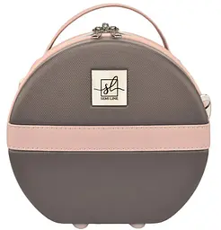 Бьюті-кейс Semi Line 5L Brown/Pink Cream (T5673-1) (DAS302677) - мініатюра 4