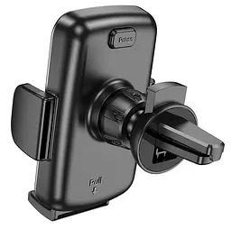 Холдер Hoco CA94 Polaris push-type air outlet car holder Чорний - мініатюра 2