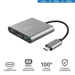 Концентратор Trust Dalyx 3-in-1 Multiport USB-C (23772) - миниатюра 6