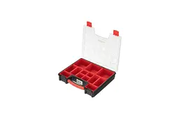 Організатор для зберігання дрібних деталей з ручкою Intertool BX-4031 315 x 270 x 60 мм x 13 лотків - мініатюра 2