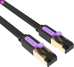 Патч-корд Vention CAT7 SSTP Ethernet, 1.5 м, чорний (ICABG)