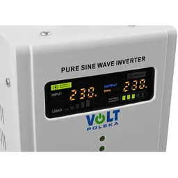 ДБЖ/інвертор Volt Polska SINUS PRO 1000E 12V 220V гібридний (3SP091012E) - мініатюра 4