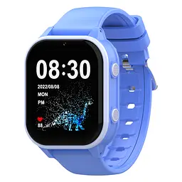 Дитячий смарт-годинник Wonlex KT19 PRO Max годинник-телефон з відеодзвінком GPS WI-FI і SIM-картою Blue (19132)