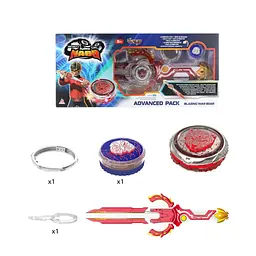 Дзига Infinity Nado VI серія Advanced Pack Blazing War Bear Палаючий Бойовий Ведмідь (EU654132) - мініатюра 2