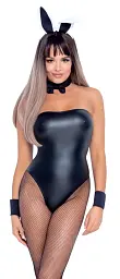 Сексуальний костюм Cottelli Costumes Bunny, M (чорний) - мініатюра 2