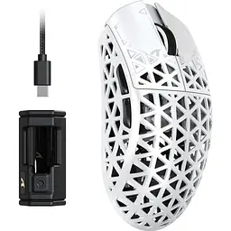 Миша Attack Shark R5 Ultra White (AS-6972792470924-W) [166783] - мініатюра 2
