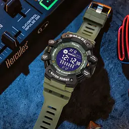 Годинник наручний чоловічий Smael 8053 Though The Black (15187) - мініатюра 2