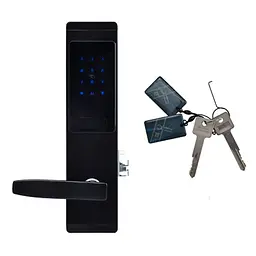 Замок електромеханічний автономний Trinix TRL-5102BT Black Right з Bluetooth і зчитувачем Mifare (65-00038) - мініатюра 3