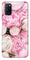 Чохол Demsky Pink peonies для Oppo A52 / A72 / A92